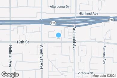 Map image of the property - Waterstone Alta Loma Apartments