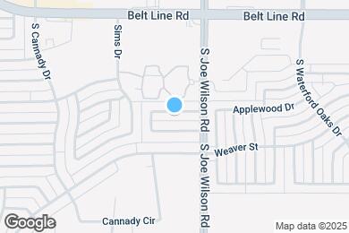 Map image of the property - 911 Walters Dr