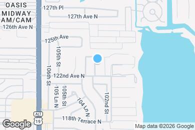 Map image of the property - 12293 103rd St N