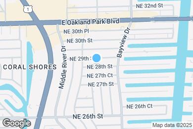 Map image of the property - 2709 NE 28th St