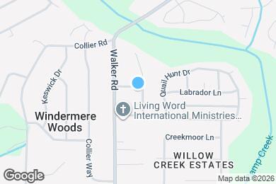 Map image of the property - 1384 Huntsmen Glen