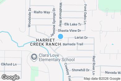 Map image of the property - 1828 Lariat Dr