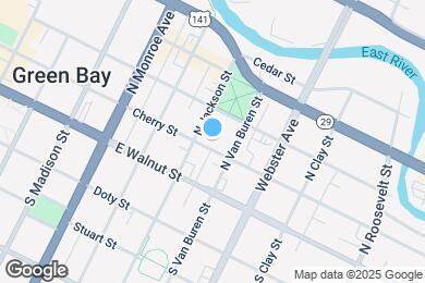 Map image of the property - 815 Cherry St