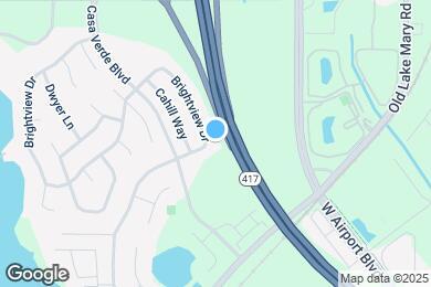 Map image of the property - 593 Brightview Dr