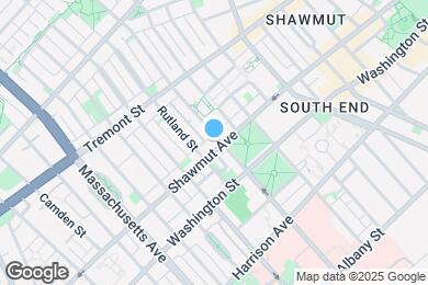 Map image of the property - 439 Shawmut Ave