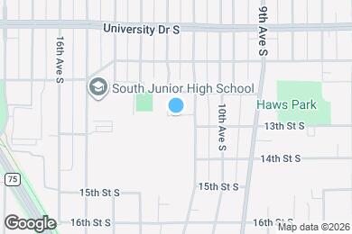 Map image of the property - 1112 13th St S