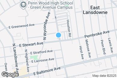 Map image of the property - 121 E Stewart Ave