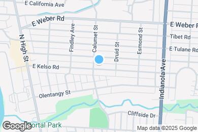 Map image of the property - 214 E Kelso Rd