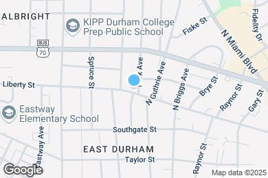 Map image of the property - 703 Park Ave