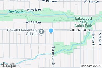 Map image of the property - 963 Tennyson St