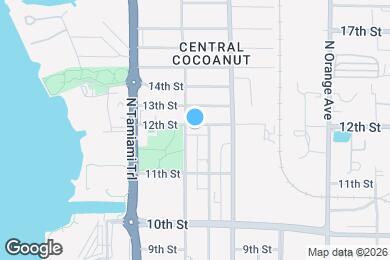 Map image of the property - 1314 12th St