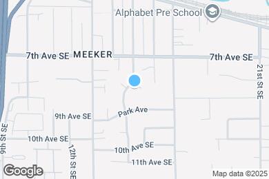 Map image of the property - 1504 8th Ave Ct SE