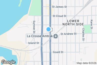 Map image of the property - 609 Rose St