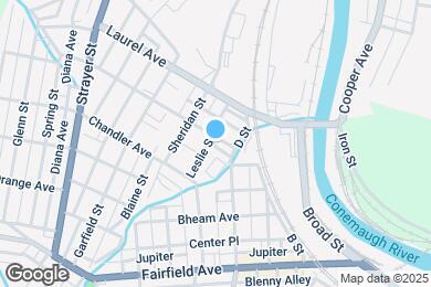 Map image of the property - 190 Beatty Ave