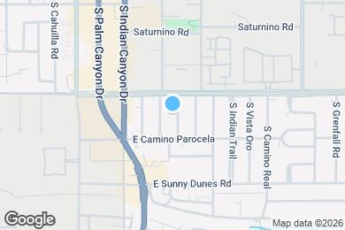 Map image of the property - 545 S Calle Santa Rosa