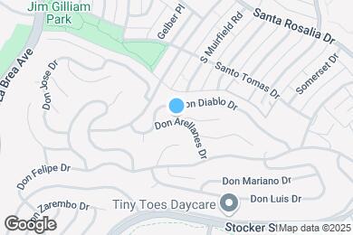 Map image of the property - 4301 Don Arellanes Dr