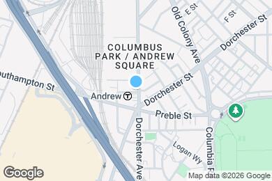 Map image of the property - 559 Dorchester Ave