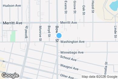 Map image of the property - 802 Washington Ave