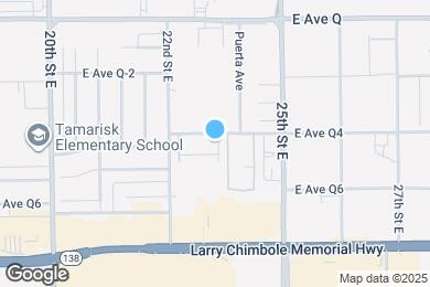 Map image of the property - 2260 E Ave Q4