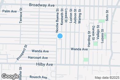 Map image of the property - 1343 Kenneth St