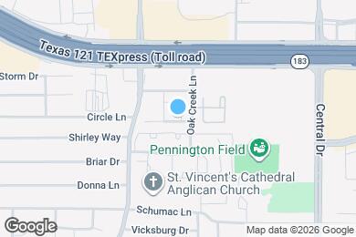 Map image of the property - 1701 Haven Dr