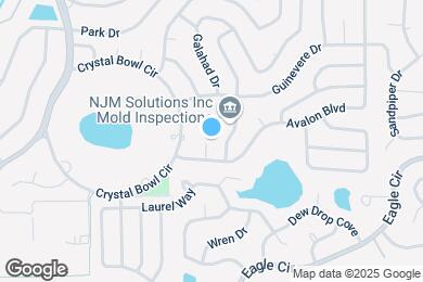 Map image of the property - 100 Avalon Ct
