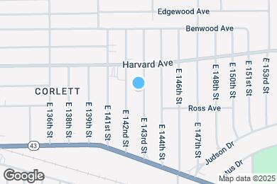 Map image of the property - 4090 E 143rd St