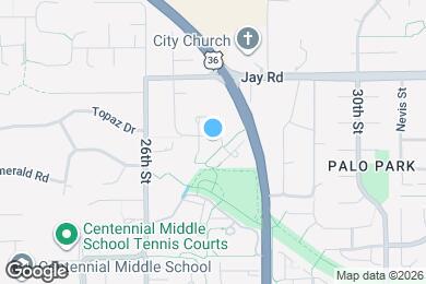 Map image of the property - 4121 Amber St