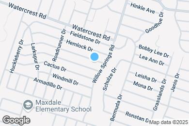 Map image of the property - 2208 Woodlands Dr