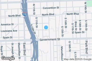 Map image of the property - 1236 Louisiana Ave