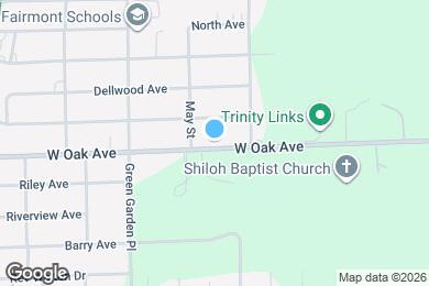 Map image of the property - 509 W Oak Ave