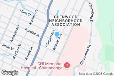 Map image of the property - 857 Wheeler Ave
