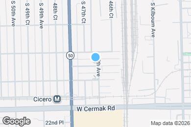 Map image of the property - 4708 W 20th St