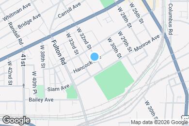 Map image of the property - 2200 W 32nd St