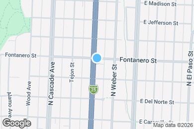Map image of the property - 1823 N Nevada Ave