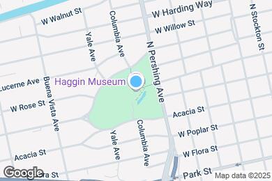 Map image of the property - 1201 N Pershing Ave