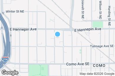 Map image of the property - 1090 16th Ave SE