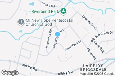 Map image of the property - 1718 Ripplebrook Rd