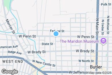 Map image of the property - 415 W Penn St