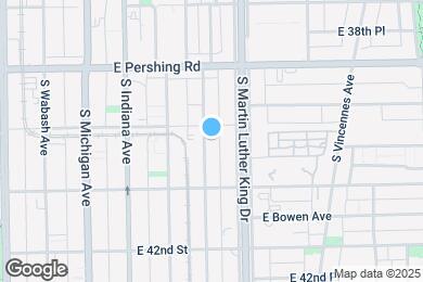Map image of the property - 4011 S Calumet Ave