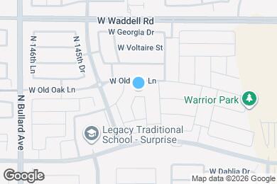 Map image of the property - 14366 W Pershing St