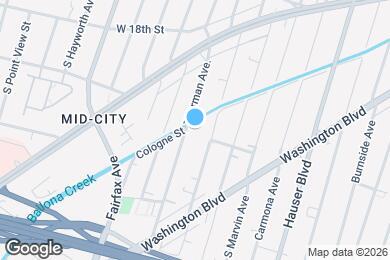 Map image of the property - 2002 Thurman Ave.