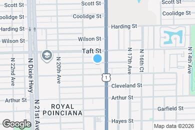 Map image of the property - 1816 Roosevelt St