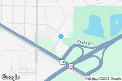 Map image of the property - 405 S Creekside Dr