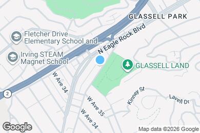 Map image of the property - 3601 Verdugo Rd
