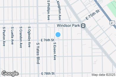 Map image of the property - 2508 E 76th St