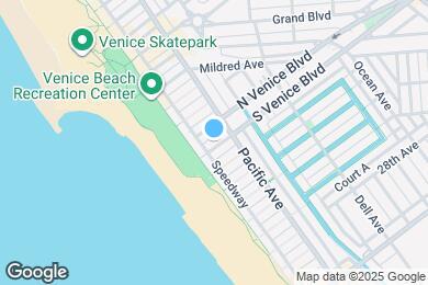 Map image of the property - 21 S Venice Blvd