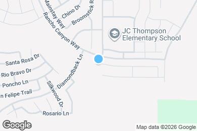 Map image of the property - 14201 Serrano Ridge Rd