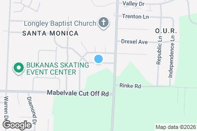 Map image of the property - 6105 Santa Monica Dr