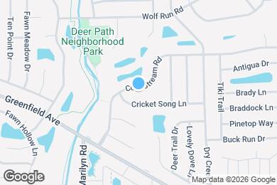 Map image of the property - 12295 Cold Stream Rd